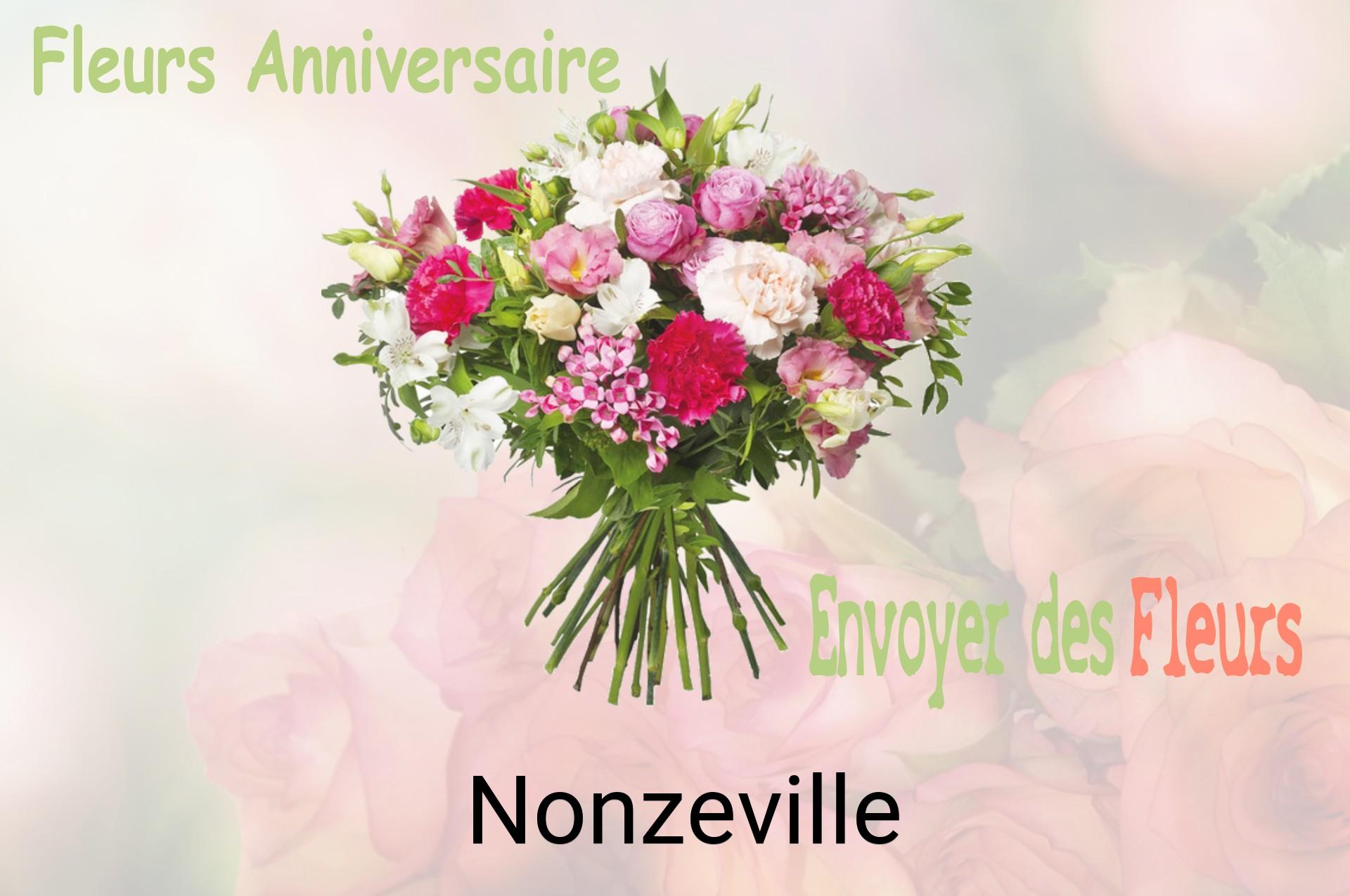 Bouquet de fleurs d’anniversaire livré à Nonzeville